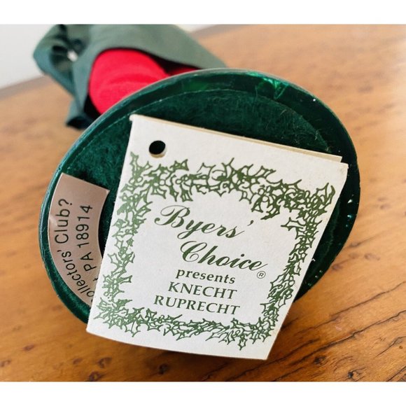 Byers Choice Caroler Knecht Ruprecht Figurine 1989 Santa’s Companion - Picture 5 of 5